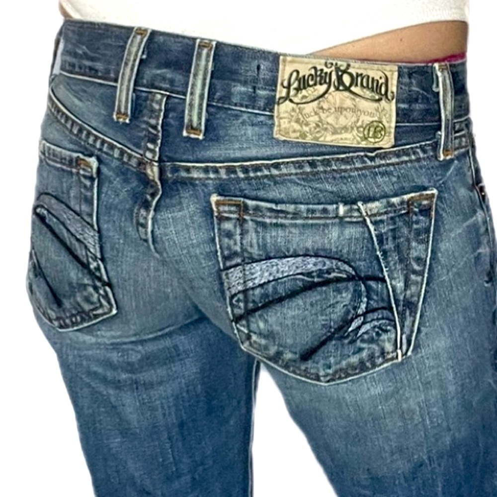 Lucky Brand jeans size 0/25 - Picture 3 of 17